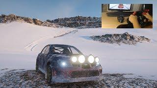 Forza Horizon 4 | Winter Gameplay |Subaru Impreza WRX STi |Logitech Formula Force Ex