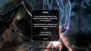 Skyrim SE Modded: Frostfall/Campfire Perk System