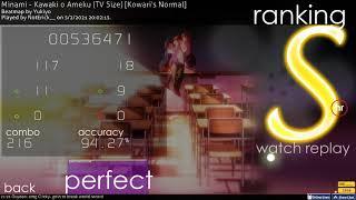 Minami - Kawaki o Ameku - Osu!