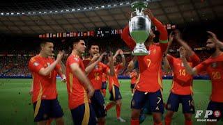 FC 24 Old Gen PS4 Pro UEFA Euro 2024 Final Gameplay [2K QHD]