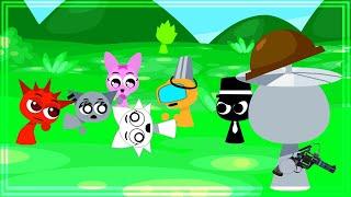 wenda is dead whit the Sprunki Animated Series voice actors