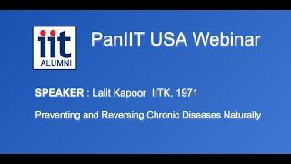 Lalit Kapoor seminar with PanIIT USA