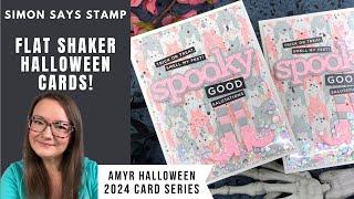 Flat Shaker Halloween Cards! | AmyR Halloween 2024 Card Series #31