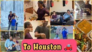 #Vlog/Going to Houston/1 hour trip to water wall / Masala idli(must try recipe)/Fun weekend vlog