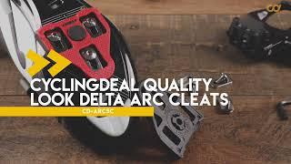 CyclingDeal CD-ARC5C Bike Bicycle Road Look ARC Delta Compatible Cleats Floating 9 degree