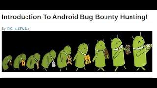 Introduction to Android Bug Bounty Hunting (Mobile App Hacking)