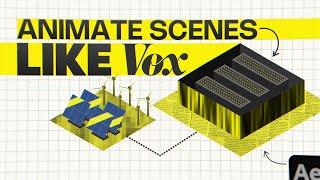 How To Animate A Scene Like Vox In After Effects | Tutorial