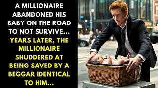 A MILLIONAIRE ABANDONED HIS BABY ON THE ROAD TO NOT SURVIVE... YEARS LATER, THE MILLIONAIRE...