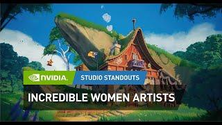 Stunning Art from Incredible Women Artists | A Community Art Showcase - NVIDIA Studio Standouts