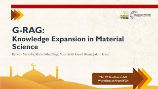 G-RAG: Knowledge Expansion in Material Science | Muslims in ML at NeurIPS'24