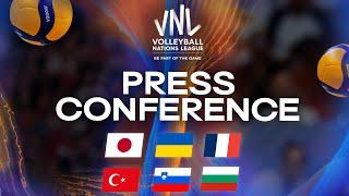 VNL Press Conference Men's Week 2 | Burgas, Bulgaria