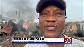 Eyewitness recount tragic events of deadly explosions at Odumasi, near Konongo