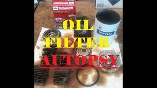 Factory Oil Filter - Dissection **Ford F150**  Ozzstar