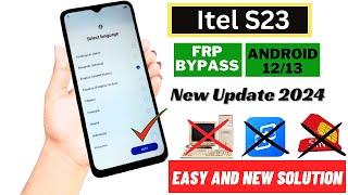 itel S23 Frp Bypass Android 12/13 New Trick 2024 | itel l (S665L) Google Account Bypass Withou Pc