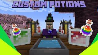 How to make custom potions in Minecraft!