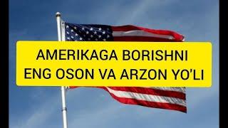 AMERIKAGA KETISHNI ENG OSON VA ARZON YO'LI!  TIL KURSLARI / NEW YORKDA