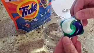 TIDE PODS EXPERIMENT 