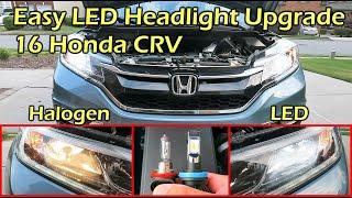 EASY NO GLARE LED Headlight | Honda CRV 2015 - 2021 | H11 LED Light