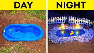 Amazing Backyard DIY Decor Ideas | Easy Outdoor Hacks by 5-Minute Crafts