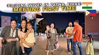 INDIA  Finally, met a FILIPINA in PATNA,  BIHAR︎Filipino Indian Family