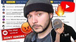 Tim Pool Continues To IGNORE Superchats About Jack Murphy Controversy - IRL Chat is HILARIOUS
