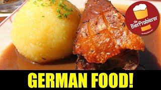 About German (Bavarian) Food [English Video]