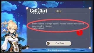 How to Fix Genshin Impact Insufficient Storage Space Issue on Android