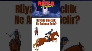 RÜYA TABİRLERİ - RÜYADA BİNİCİLİK #shorts #ytshort #binicilik #rüyatabirrehberi #binicilikrüyası