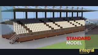 Standard Curvy Tribunes Construction - Integral Spor