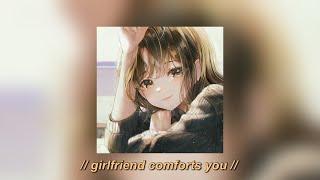 Girlfriend comforts you [ASMR] [F4A] [Personal attention] [Stress relief] [Sleep aid]