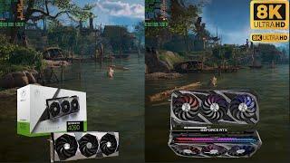 8K Challenge | MSI SUPRIM X 4090 VS STRIX 3090 | Assassin's Creed Valhalla | 12900K | DDR5