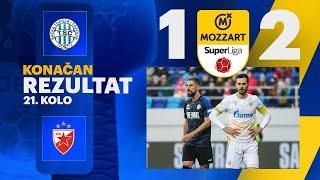 Mozzart Bet Super liga 2024/25 - 21.Kolo: TSC – CRVENA ZVEZDA 1:2 (0:1)