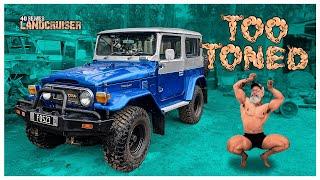 Dan's two tone FJ40 is too hot to handle - Mr Landcruiser