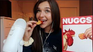 ASMR - Eating NUGGS (crunchy sounds)