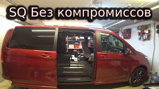 Первый в России Mercedes V-Class 2020 с полноценной SQ аудиосистемой. Как это было.