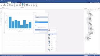 Winforms Dashboards: Creating Dashboard with Chart [Shot on v2018]