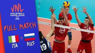 Italy  Russia - Full Match | Men’s Volleyball Nations League 2019