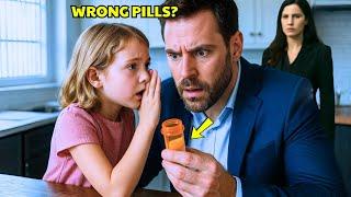 A Little Girl Whispers: “She Switched Your Pills…” Millionaire Checks The Bottle And Freezes