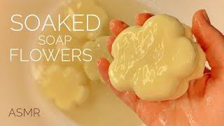 ASMR | Soapy Flowers | Soaked Soap / Размокшее Мыло и АСМР  мыление