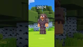 Minecraft: 2009 vs 2024 #shorts