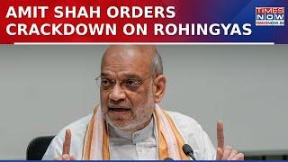 Amit Shah Chairs Crucial Meeting With Delhi CM, Orders Crackdown On Rohingyas & Bangladeshis | WATCH