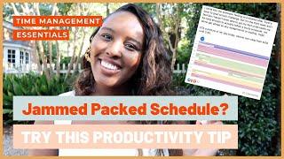 How to be Productive when you have a BUSY Academic Schedule | Time Management Essentials