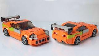 Lego Toyota Supra from Fast and Furious