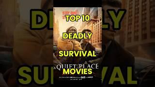 Top 10 Deadly survival movies #shorts #top10 #survival