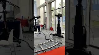 SEEDER Rail Robotic Elevating System for Live Studio Broadcasts