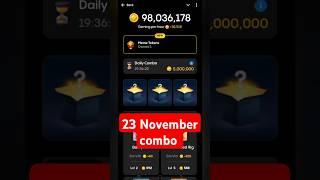 Gemz Daily Combo Today 23 November Daily Combo Today #gemz #combo #airdrop