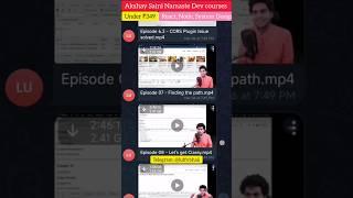 akshay saini namaste react free, namaste node js free, namaste frontend system design #shorts
