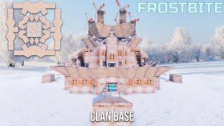 FROSTBITE - BEST 3x3 CLAN BASE with FLOOR STACKING , 6 Bunkers & China Wall