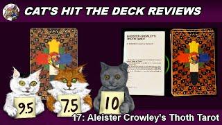 CAT’S HIT THE DECK REVIEW 17: The Thoth Deck Tarot (Crowley, Harris)