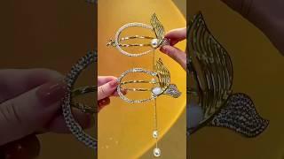 pearl hair accessories ️ #fashion #shorts #youtubeshorts #hairstyle #viral #shortvideo #hairdo